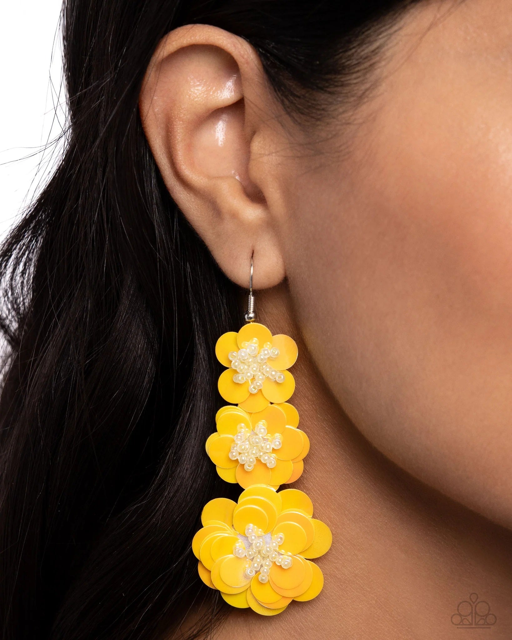 Paparazzi Beaded Bouquet Yellow