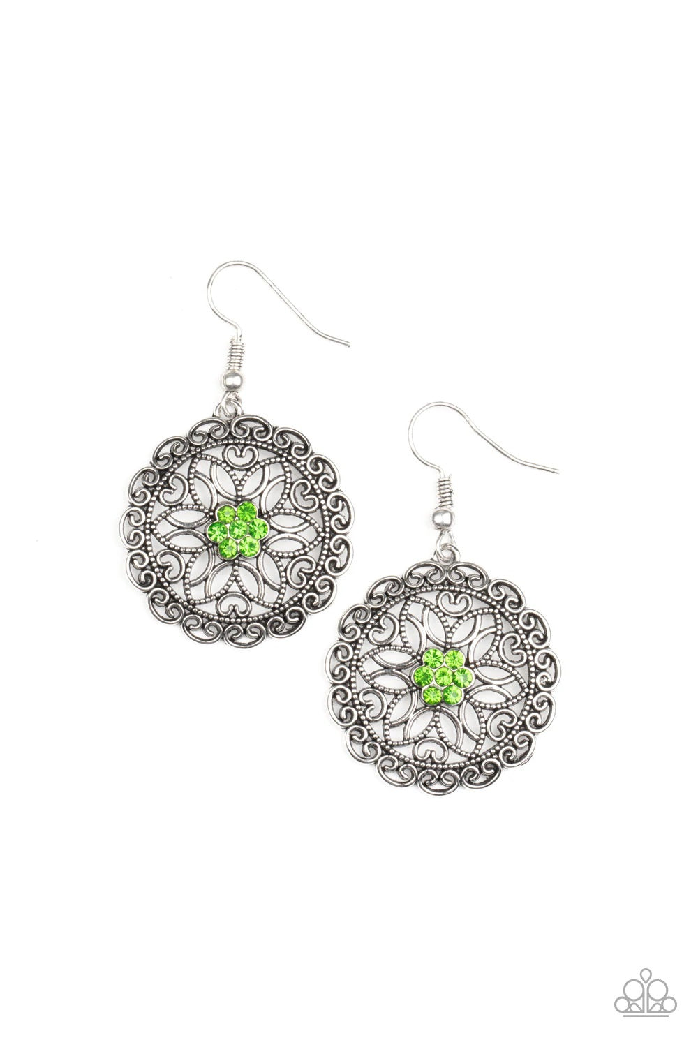 Paparazzi Flower Shop Sparkle Green