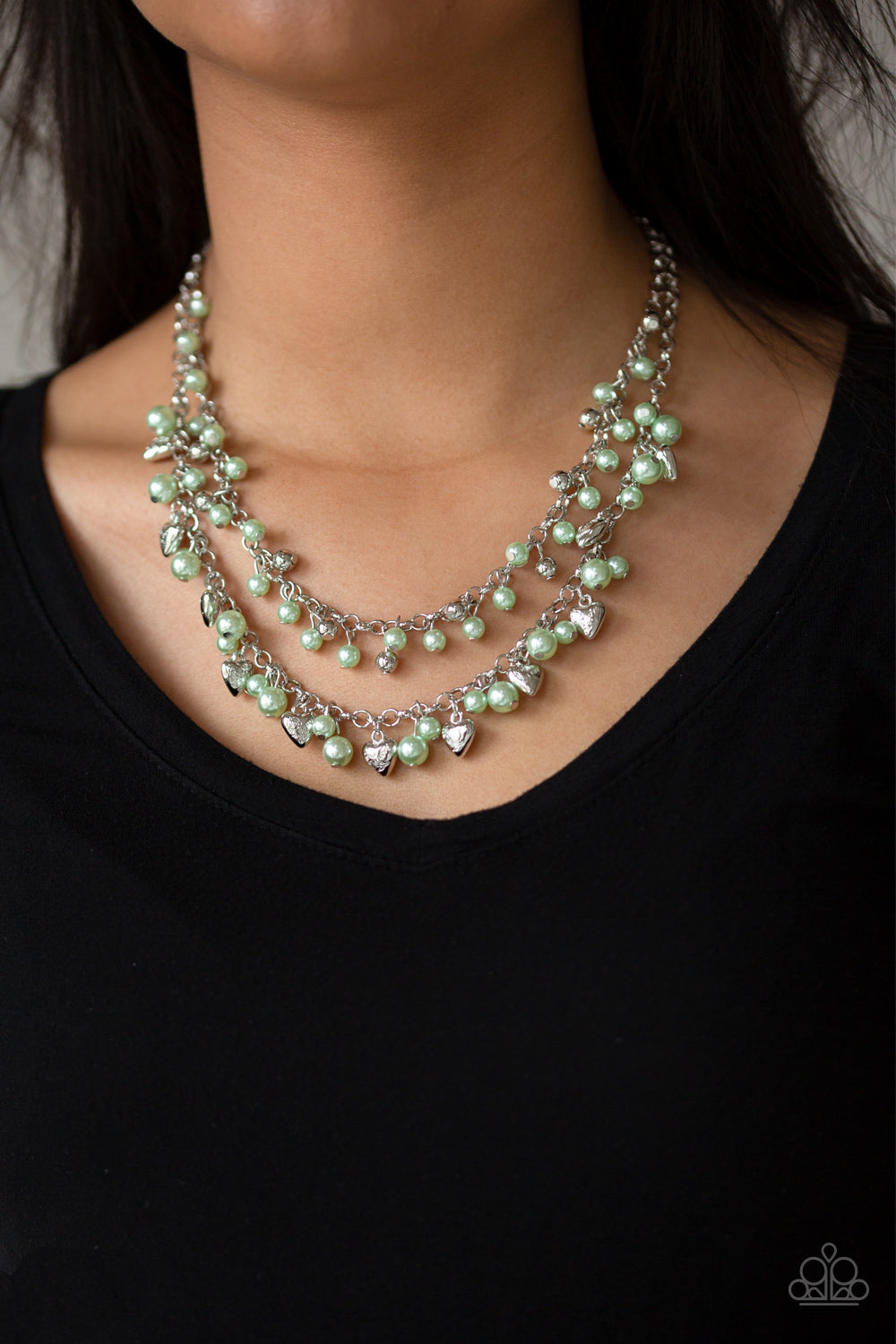 Paparazzi Kind Hearted Heart Green