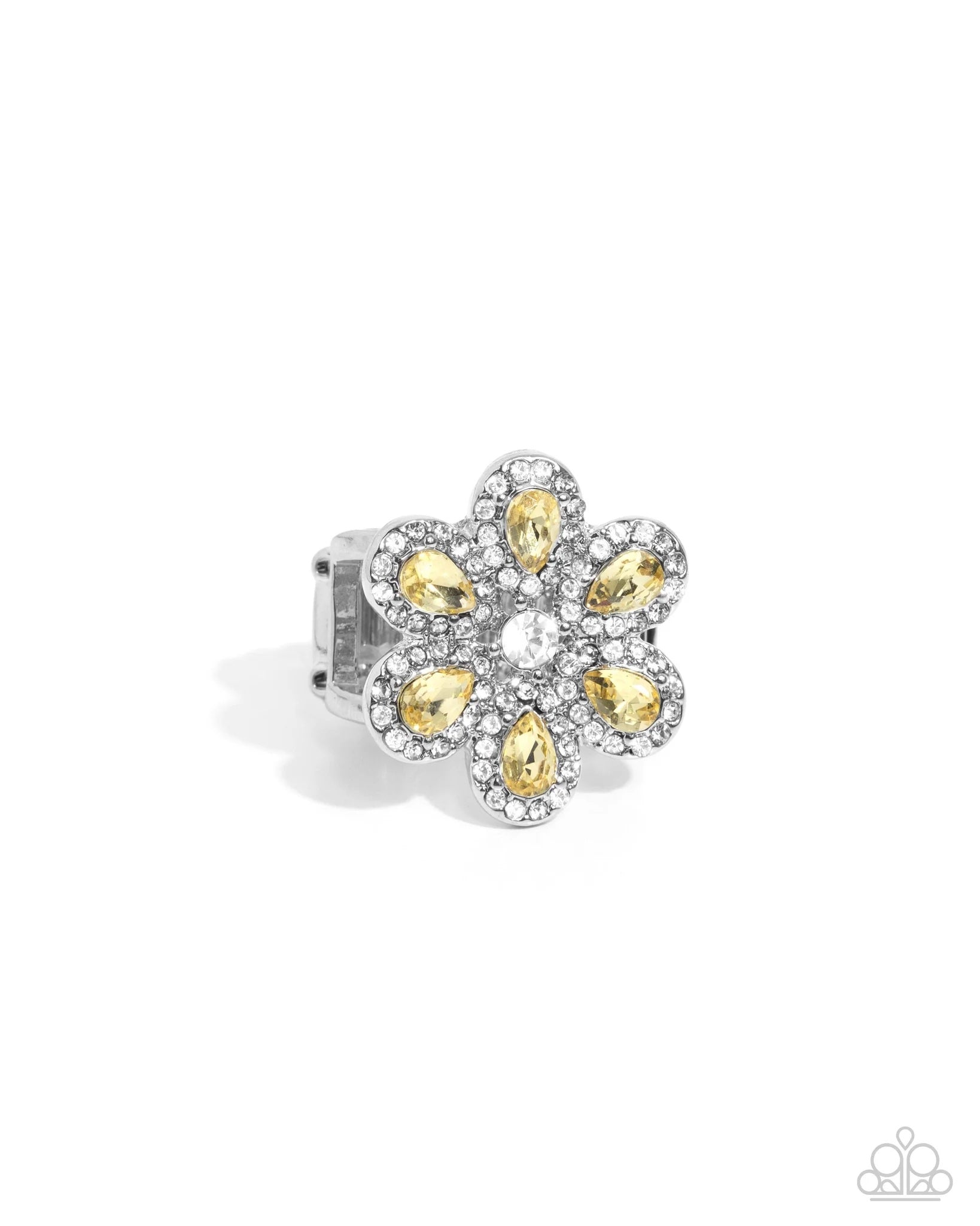 Paparazzi Petaled Promenade-Yellow
