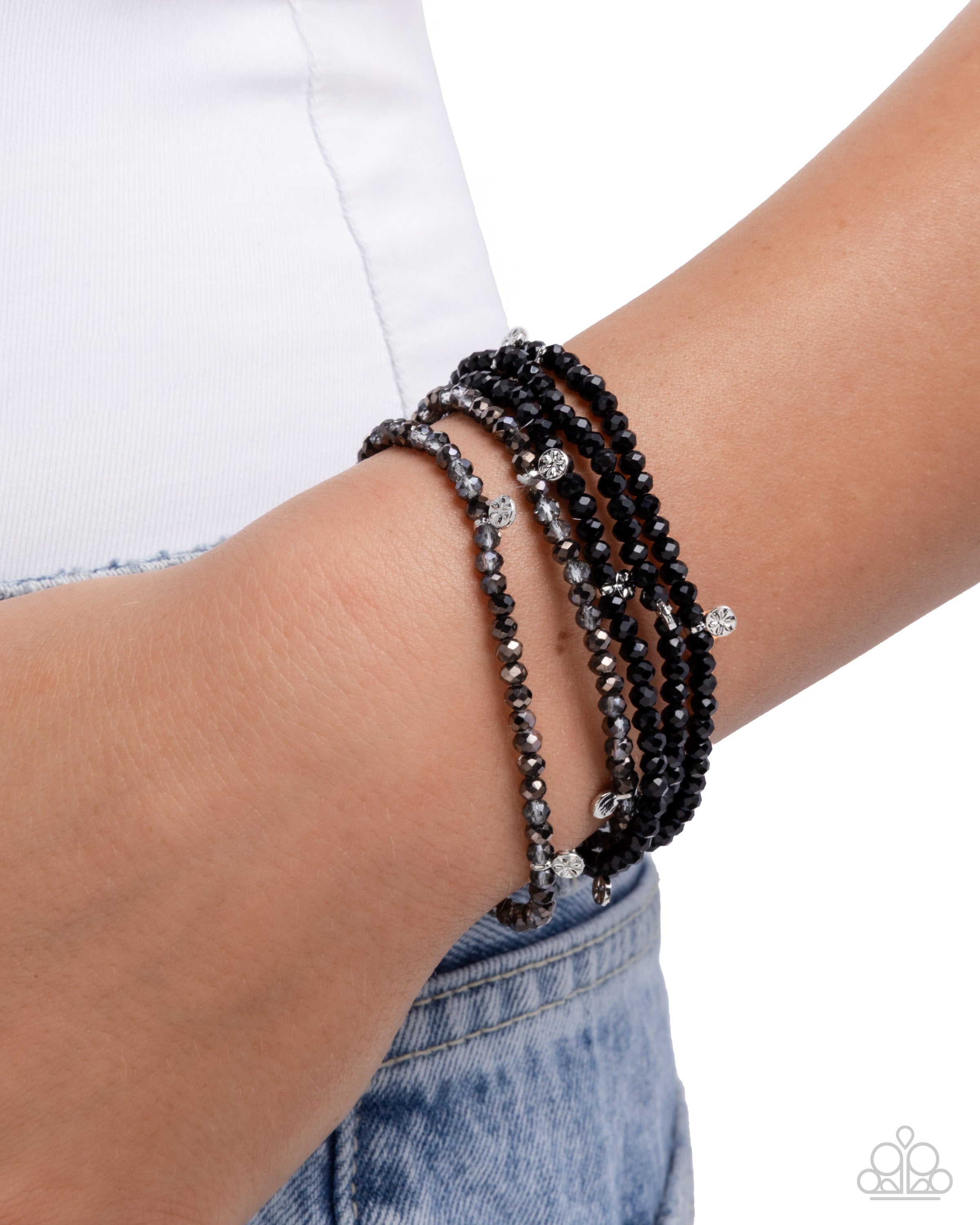 Paparazzi Scattered Sparkle- Black