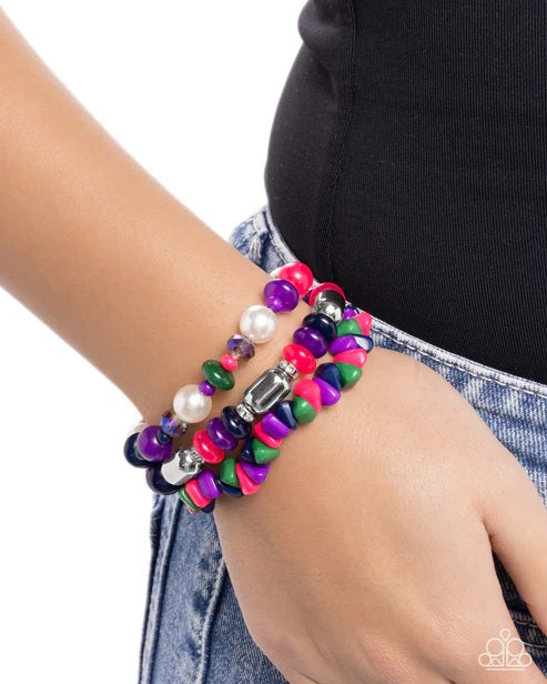 Paparazzi Stirring Stack-Purple