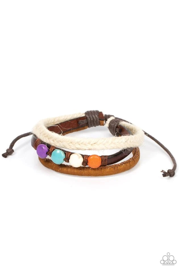 Paparazzi Wander-Struck Style-Multi-Urban Bracelet