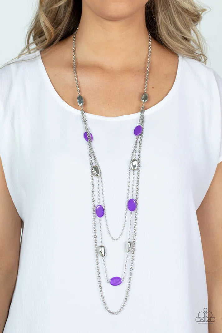 Paparazzi Barefoot and Beachbound Purple