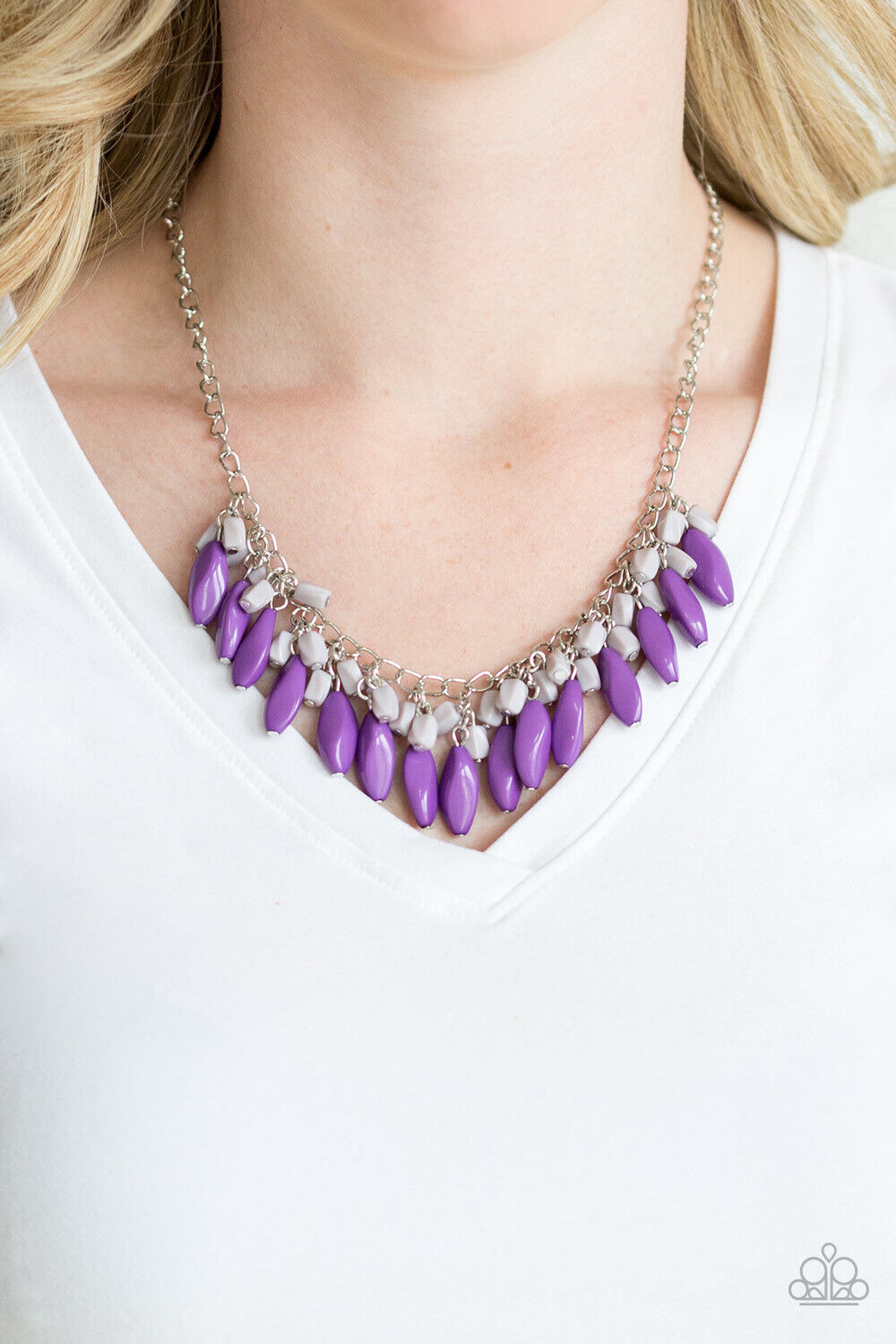 Paparazzi Beaded Binge Purple