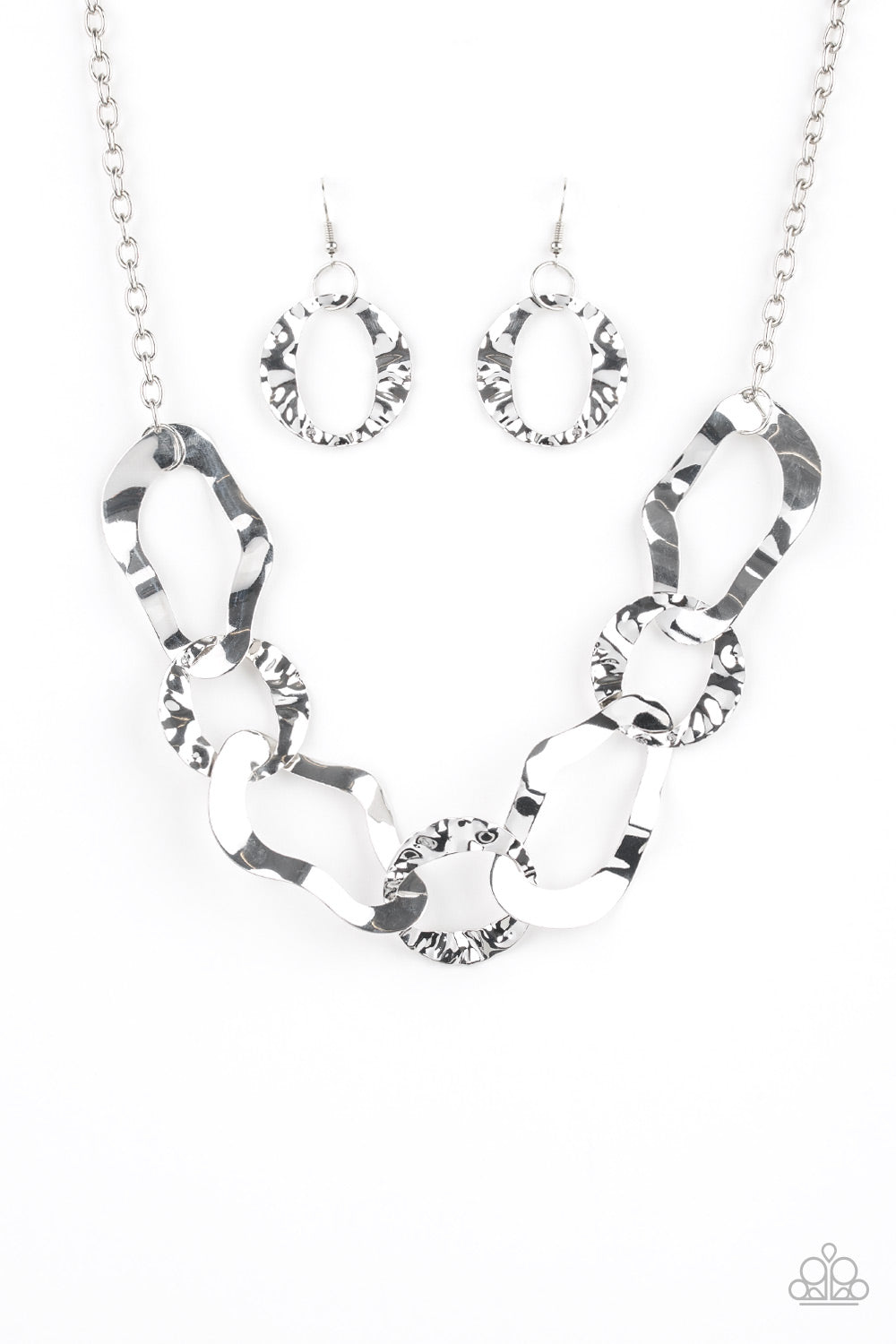 Paparazzi Capital Contour Silver