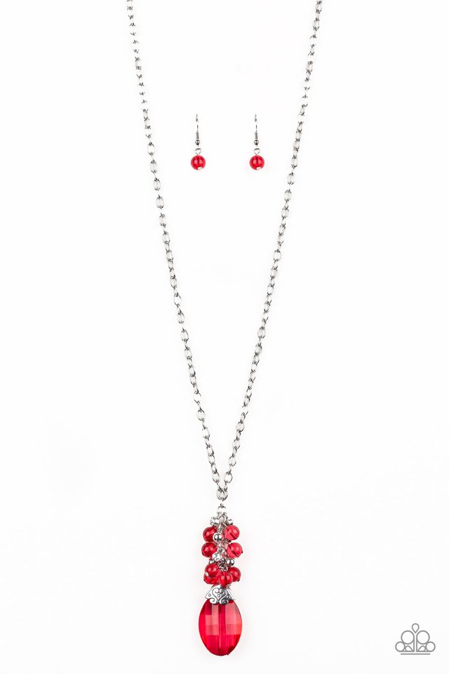 Paparazzi Crystal Cascade Red