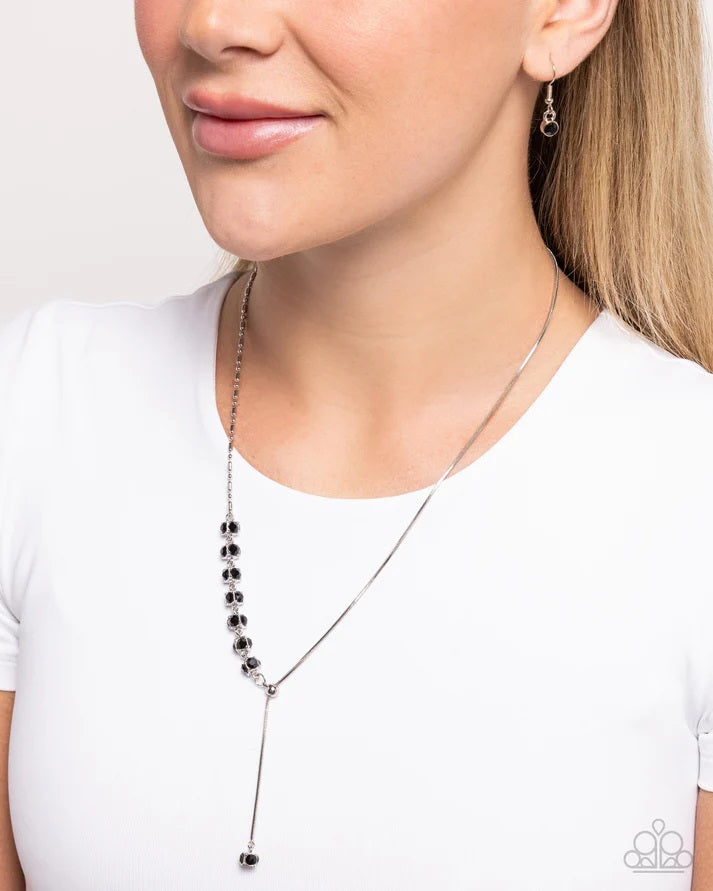 Paparazzi Drops of Dazzle Black