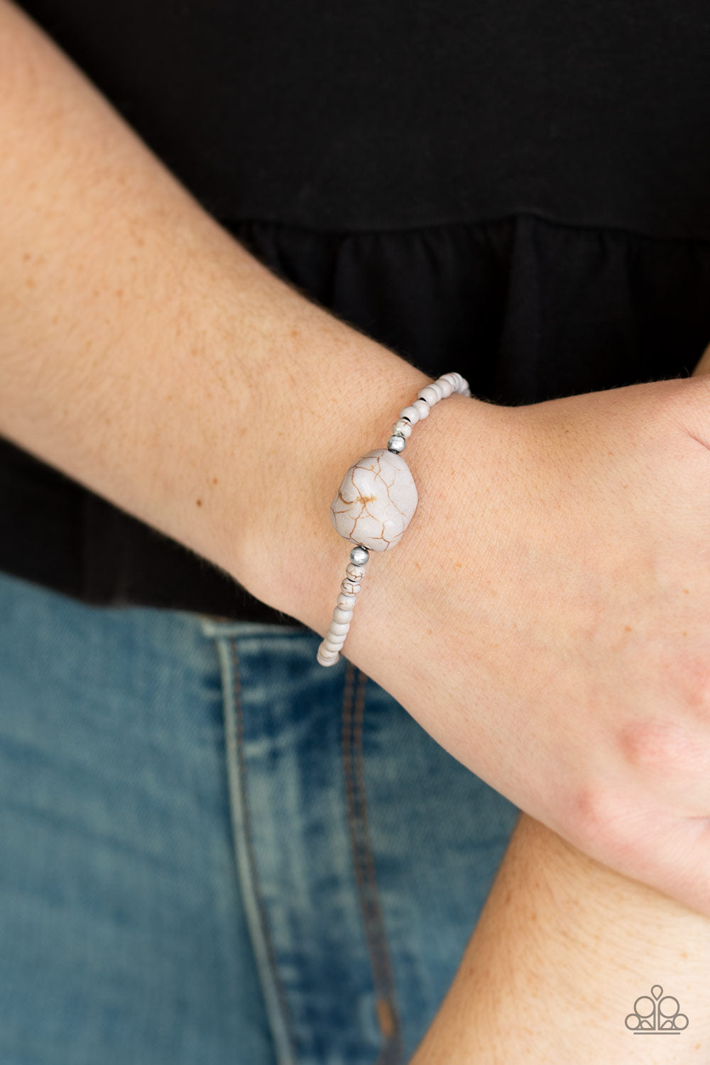Paparazzi Eco Eccentricity Silver