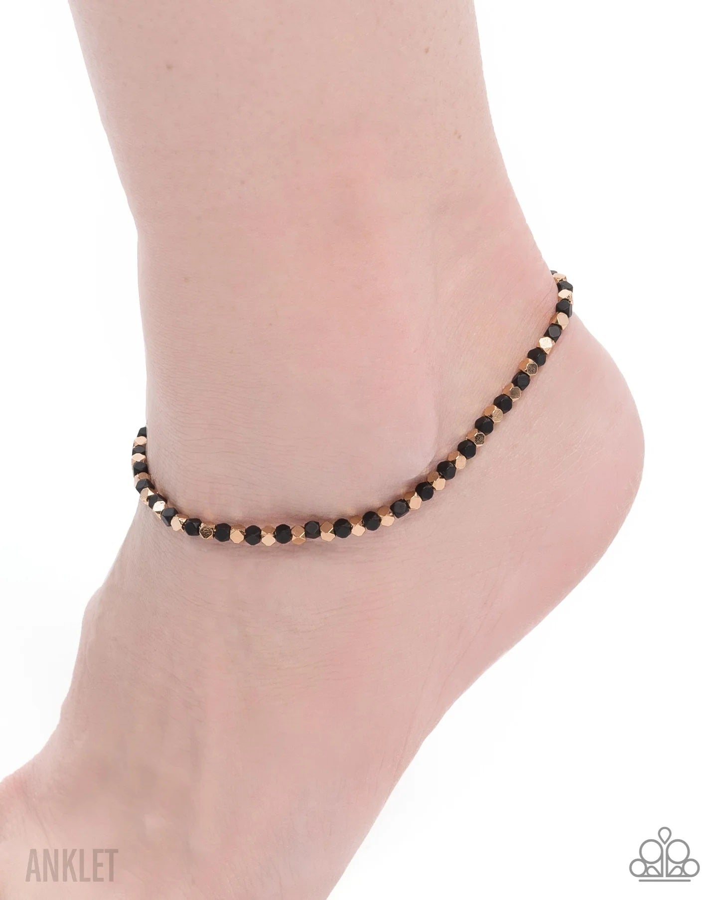 Paparazzi Exquisitely Eclectic-Gold -Anklet