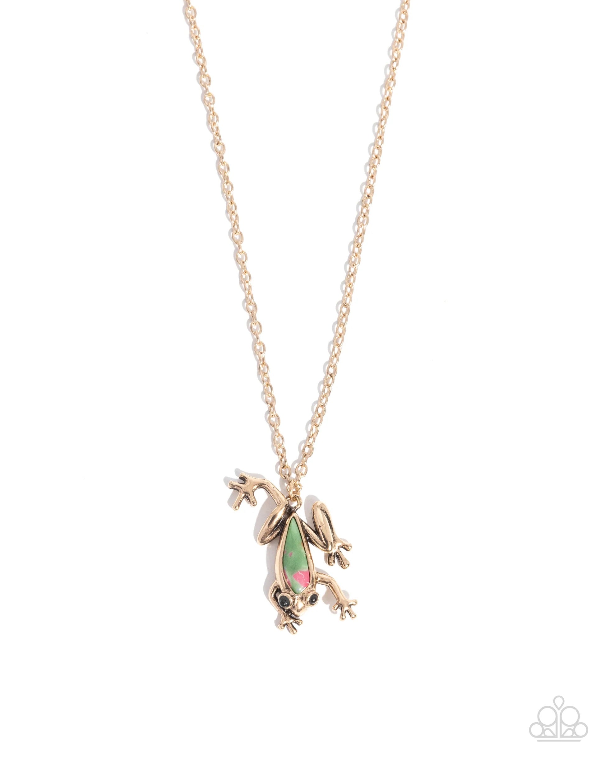 Paparazzi Flashy Tree Frog-Multi