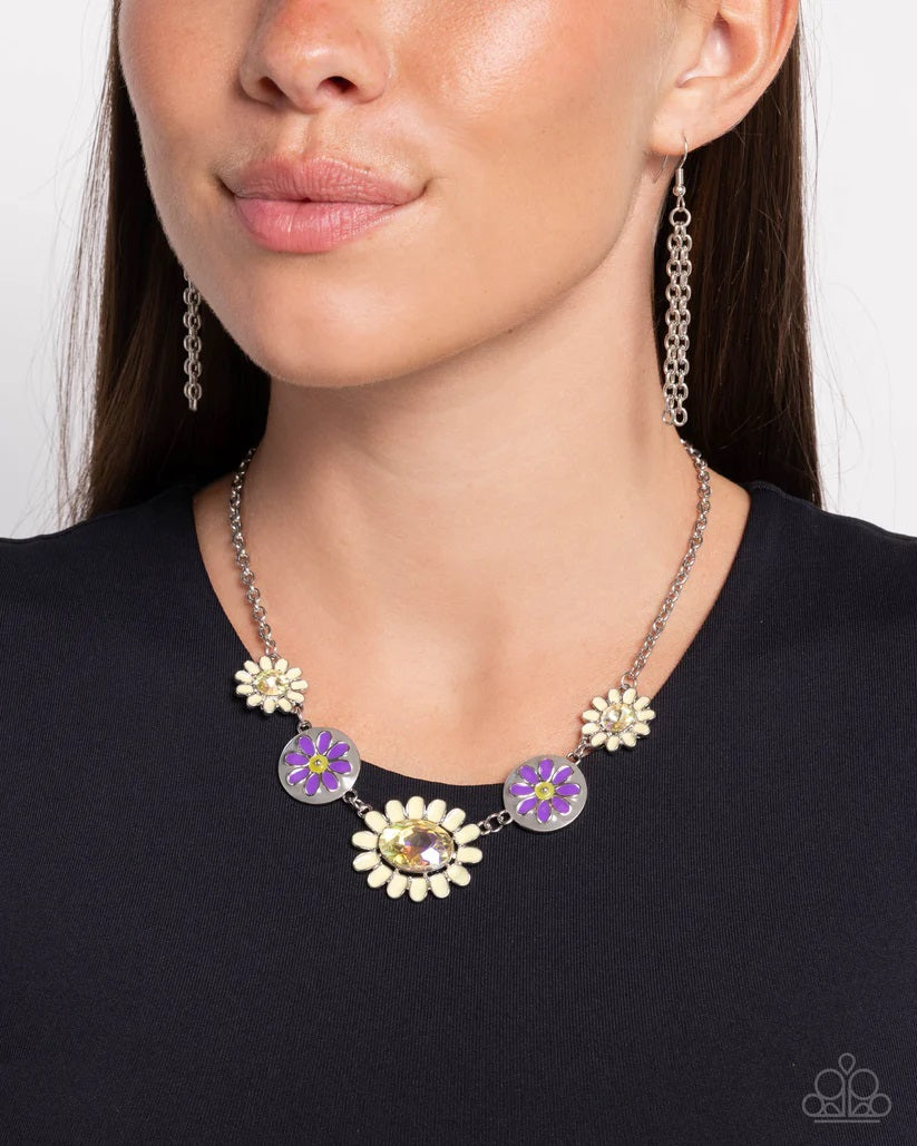 Paparazzi Floral Facade Yellow