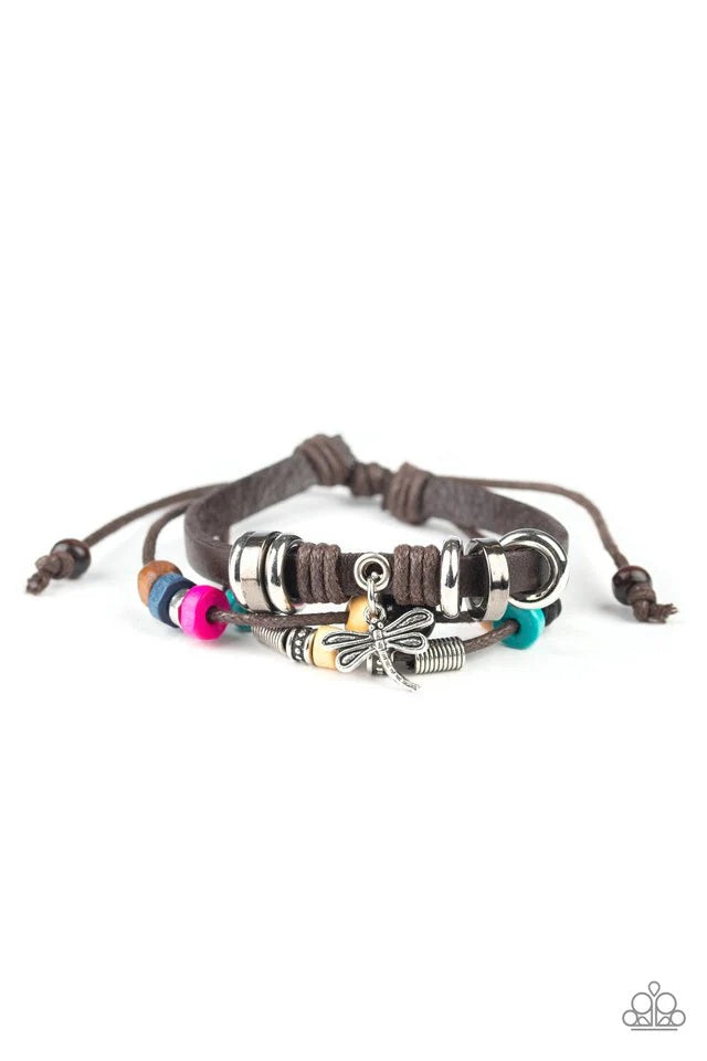Paparazzi Fly High Dragonfly-Brown