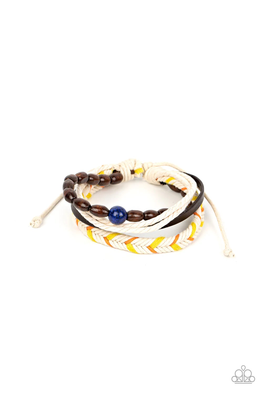 Paparazzi Hipster Hideaway-Blue- Urban Bracelet