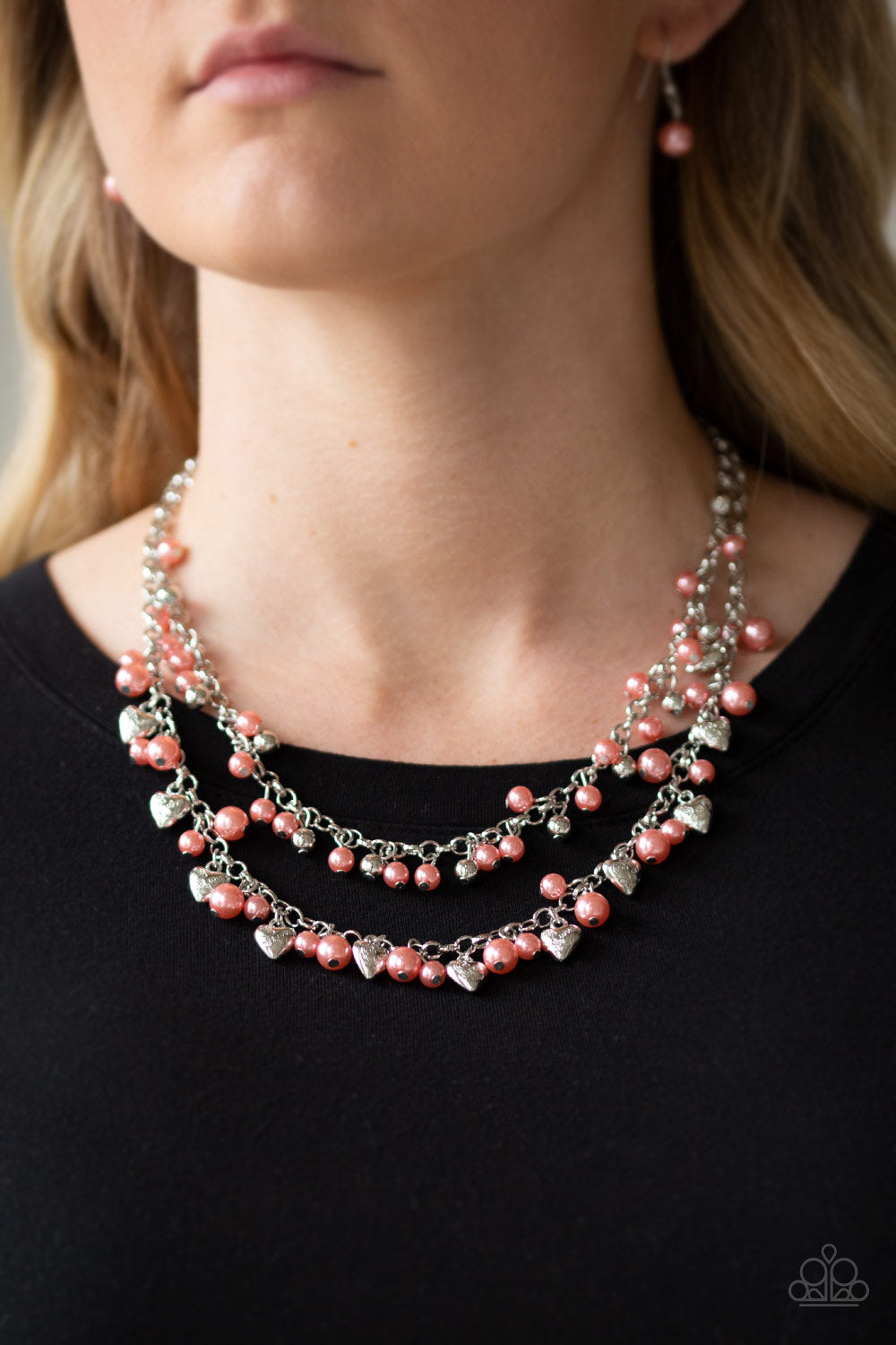 Paparazzi Kindhearted Heart Orange