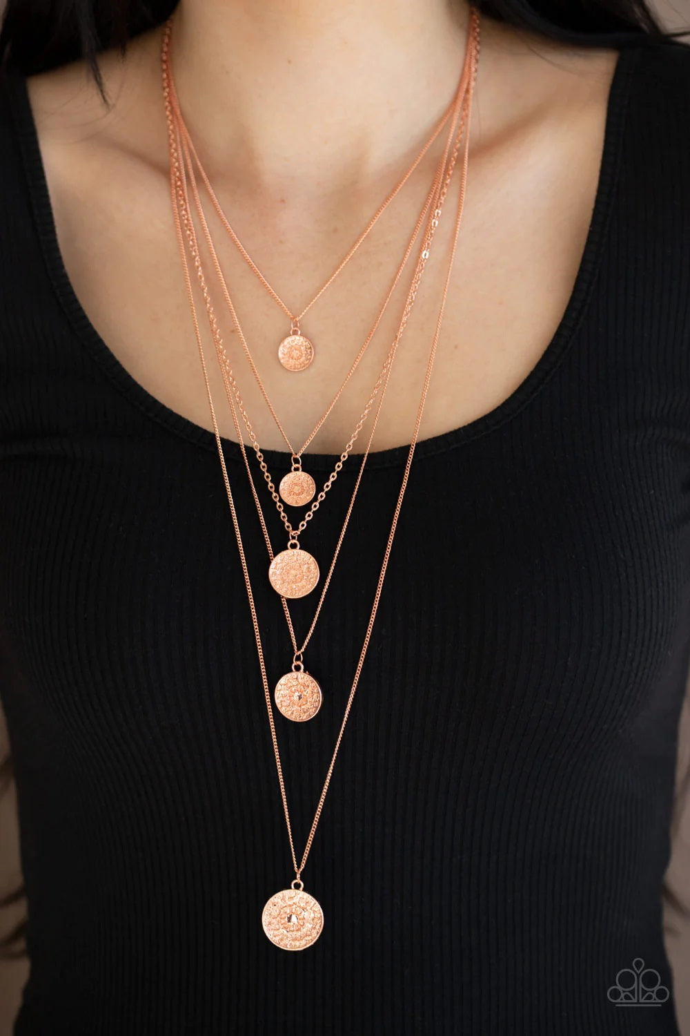 Paparazzi Medallion Marvel Copper