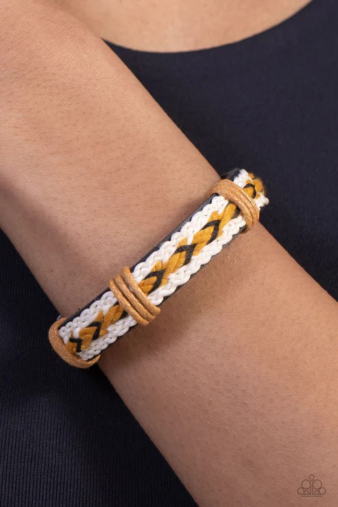 Paparazzi Mountain Passport-Black Urban Bracelet