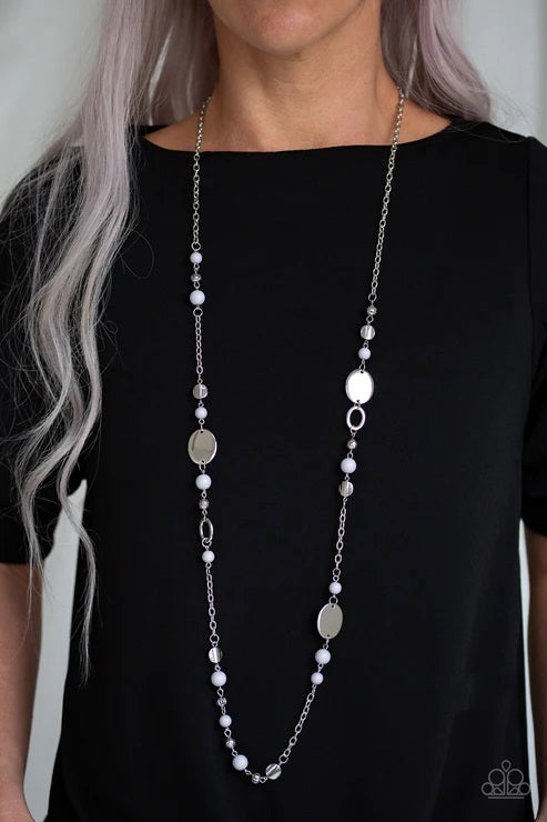 Paparazzi Serenely Springtime Silver