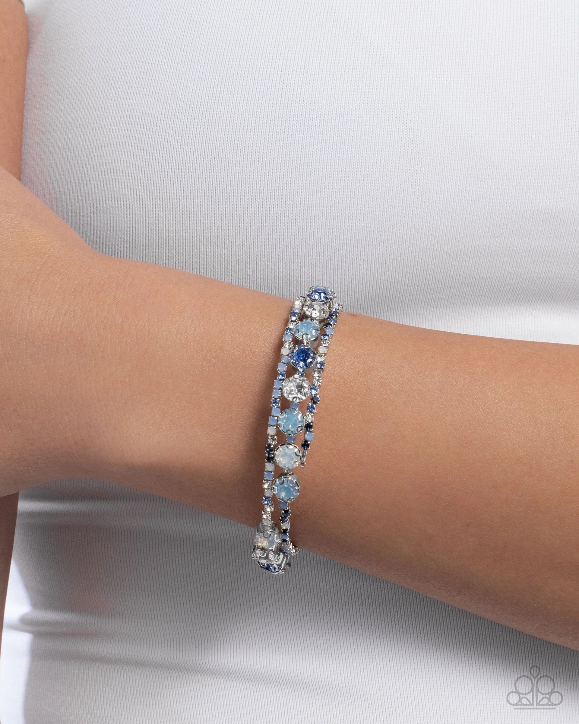 Paparazzi Shimmery Sample-Blue