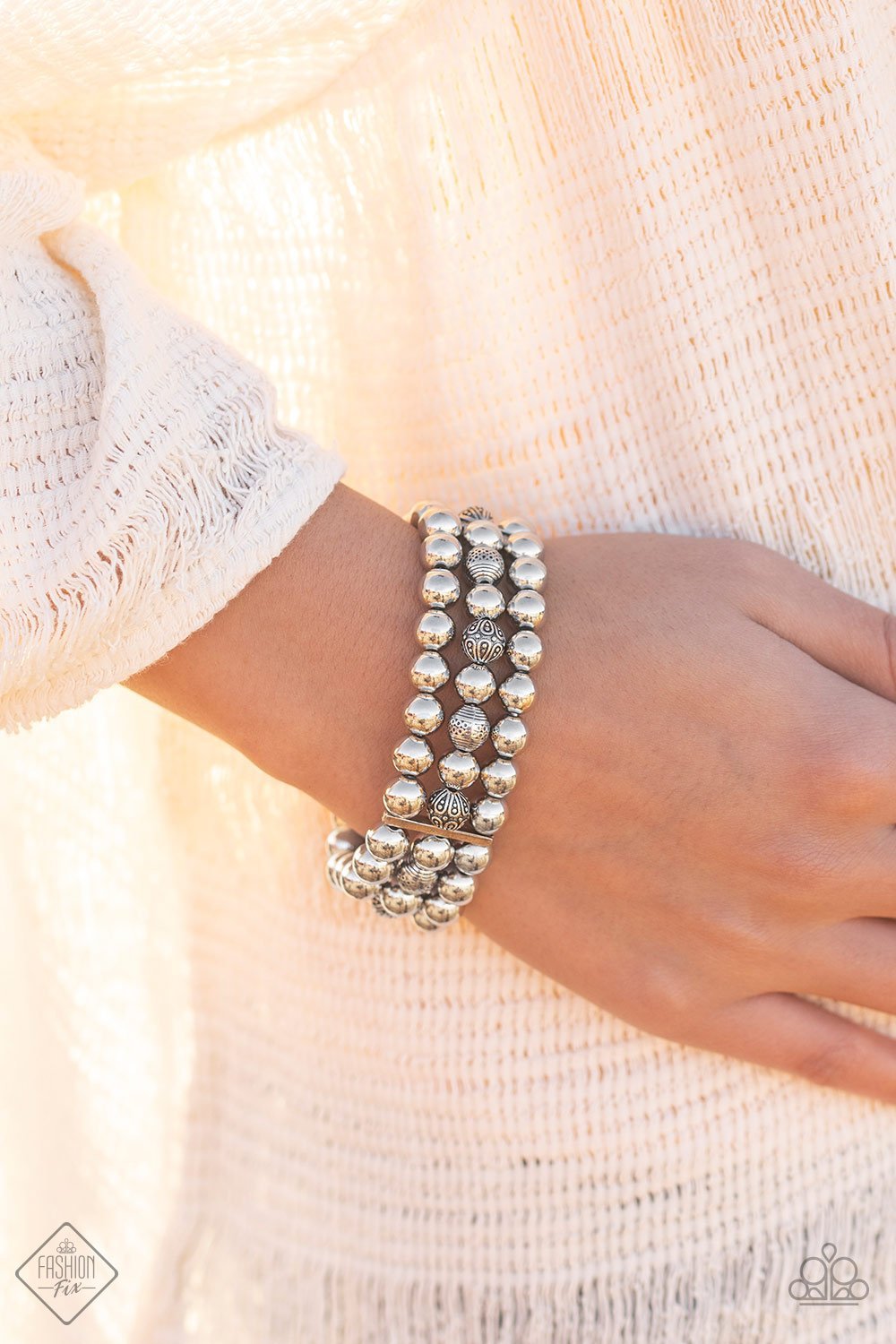 Paparazzi Trail Treasure Silver